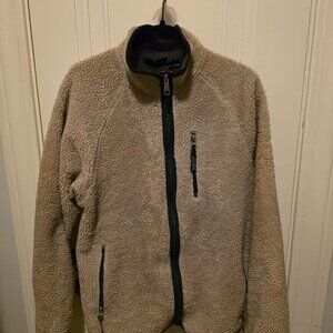 Vintage (90's) Patagonia Deep Pile Fleece full zip Cardigan Jacket
